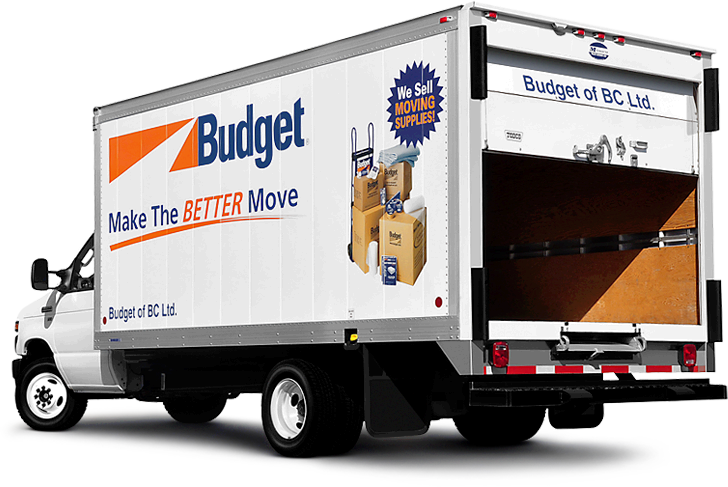 budget rental truck for sale